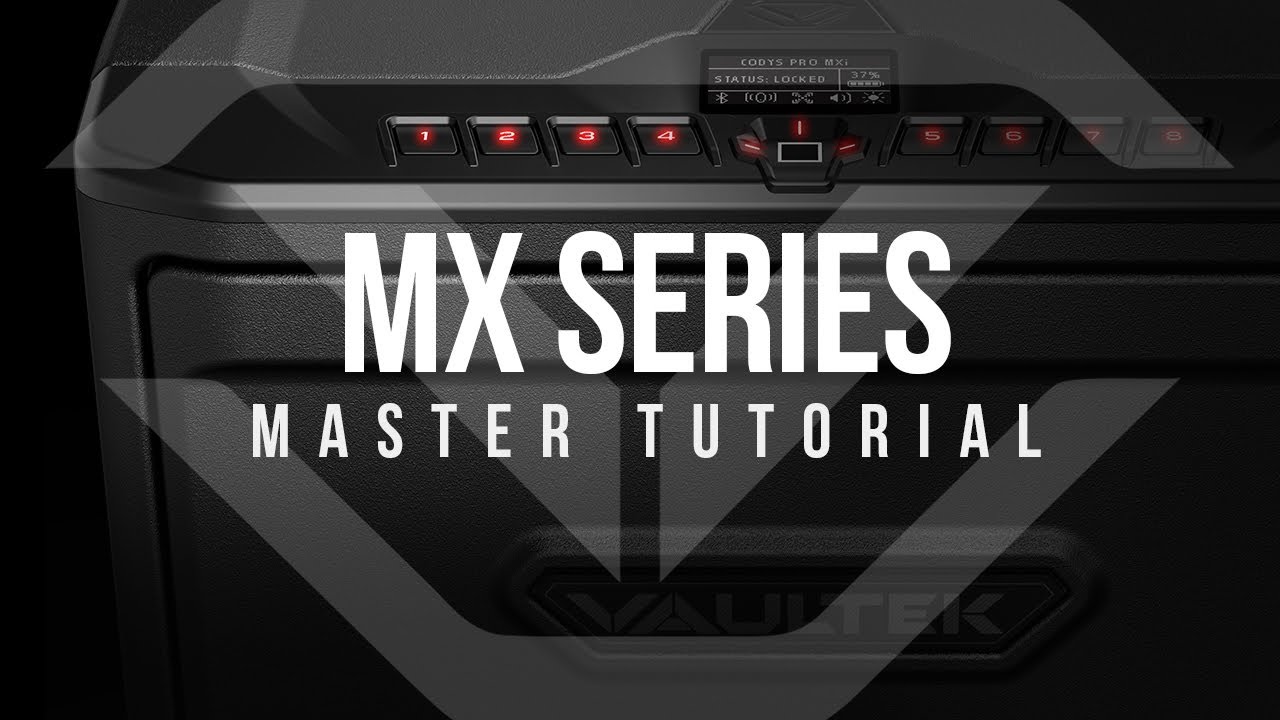 Vaultek MX Series — мастер-класс