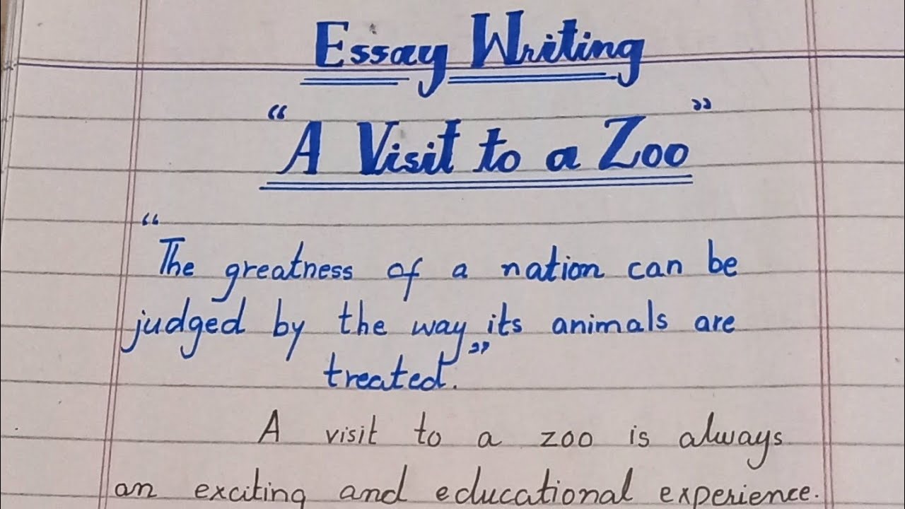 Essay on topic 