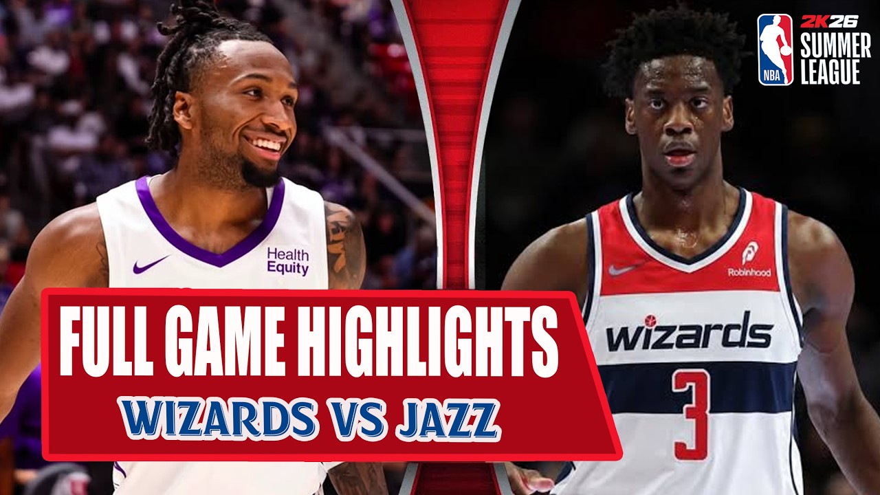 Jazz против Wizards | Летняя лига НБА 2026