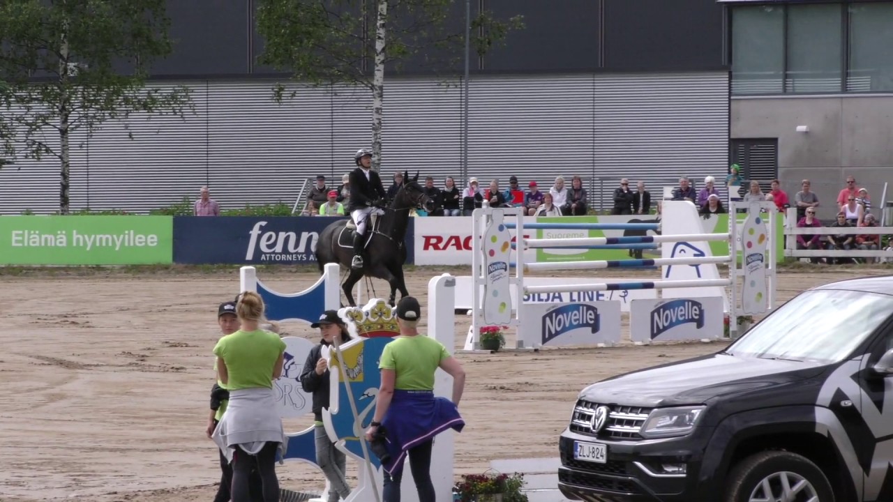 Linna Antti & Spendrup L, Uusinta 145+150cm @ Salo Horse Show 29.6.-2.7.2017