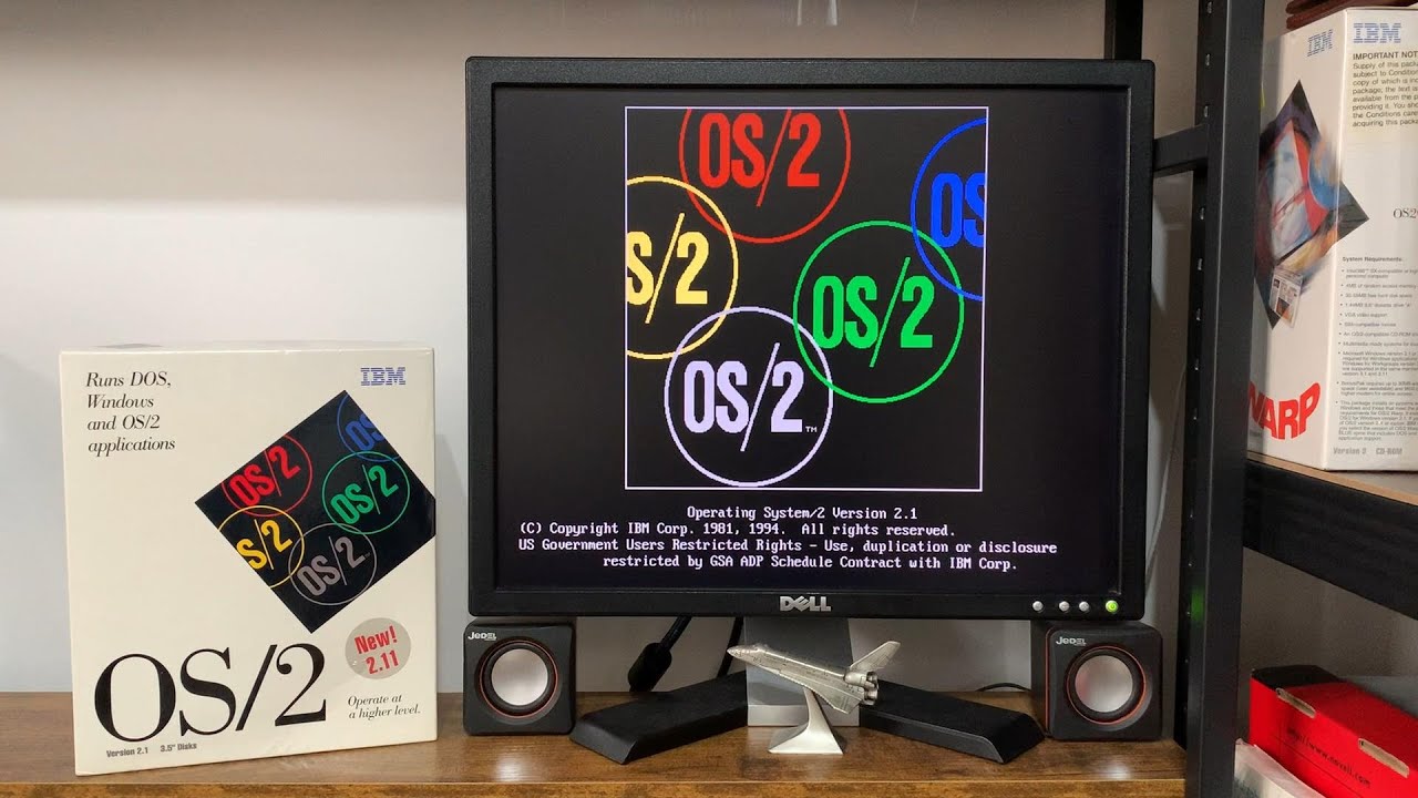 Installing IBM OS/2 2.11 on an IBM PC 300GL