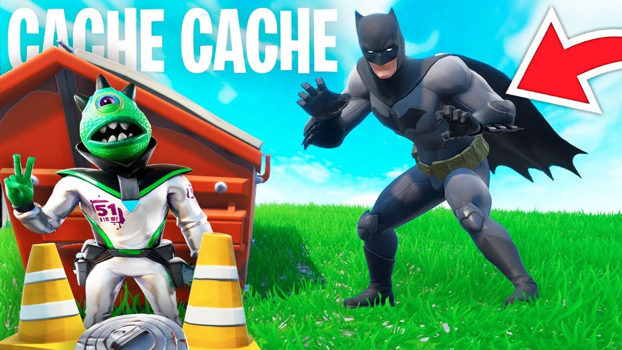 BATMAN NOUS CHERCHE ! (cache cache fortnite gotham city)