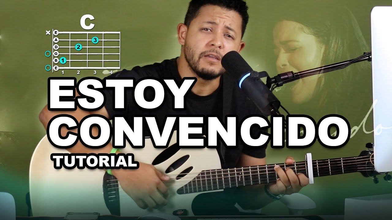 Como Tocar ESTOY CONVENCIDO de AVERLY MORILLO en la GUITARRA