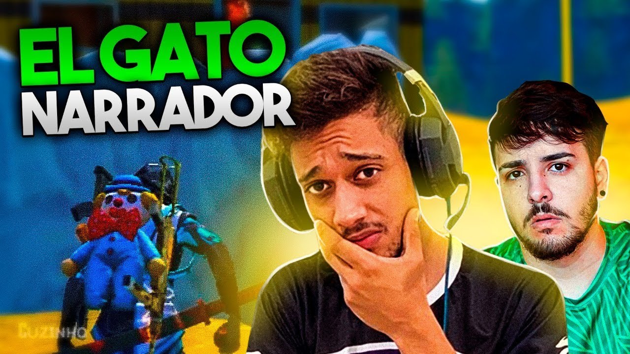TENTE NAO RIR COM EL GATO NARRANDO FREE FIRE!