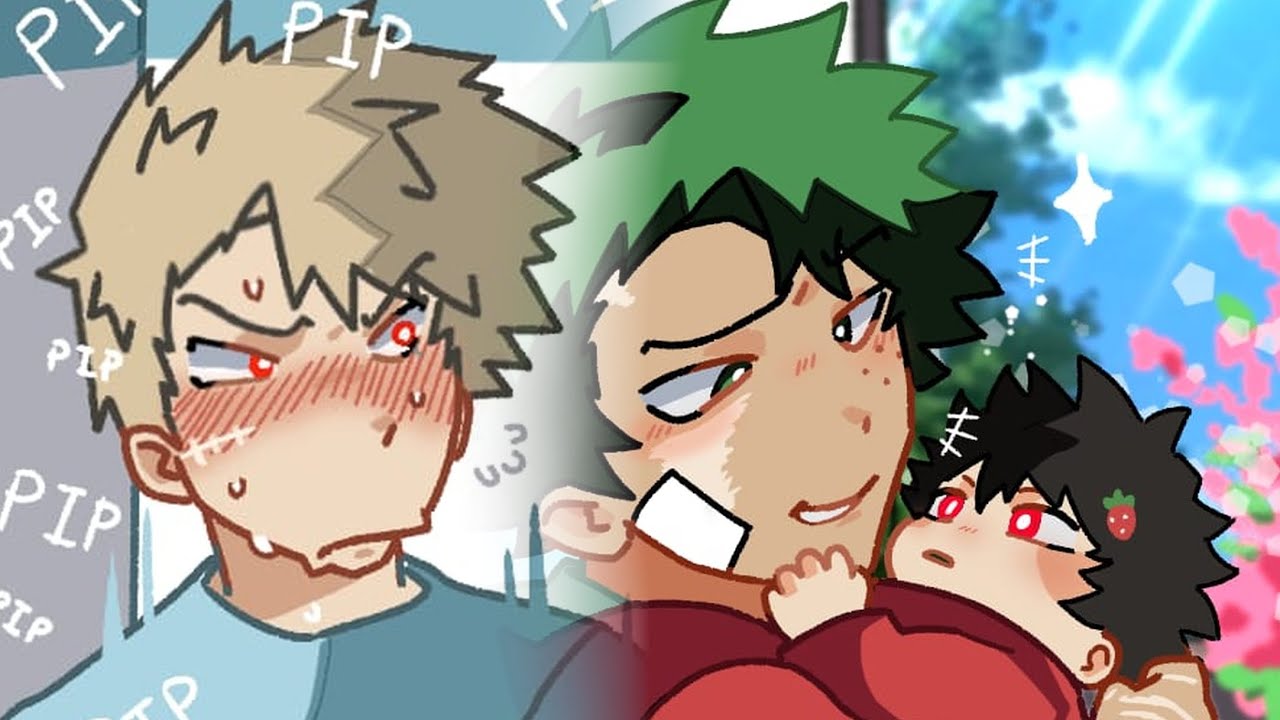 Bakugo si quiere a sus hijos!! (COMICS MY HERO ACADEMIA)