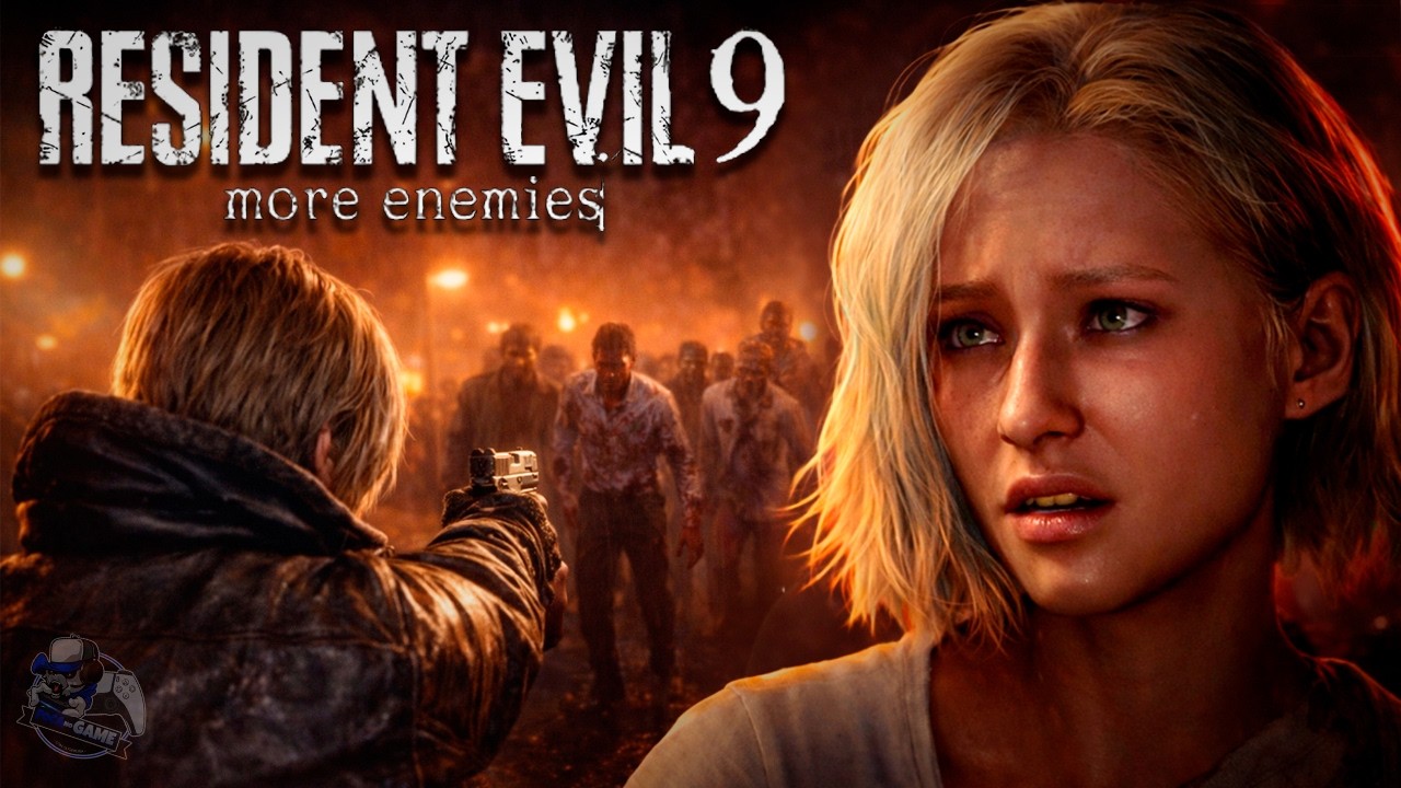 RESIDENT EVIL 9 FICOU IMPOSSÍVEL! MOD COM INIMIGOS EM TODO LUGAR!