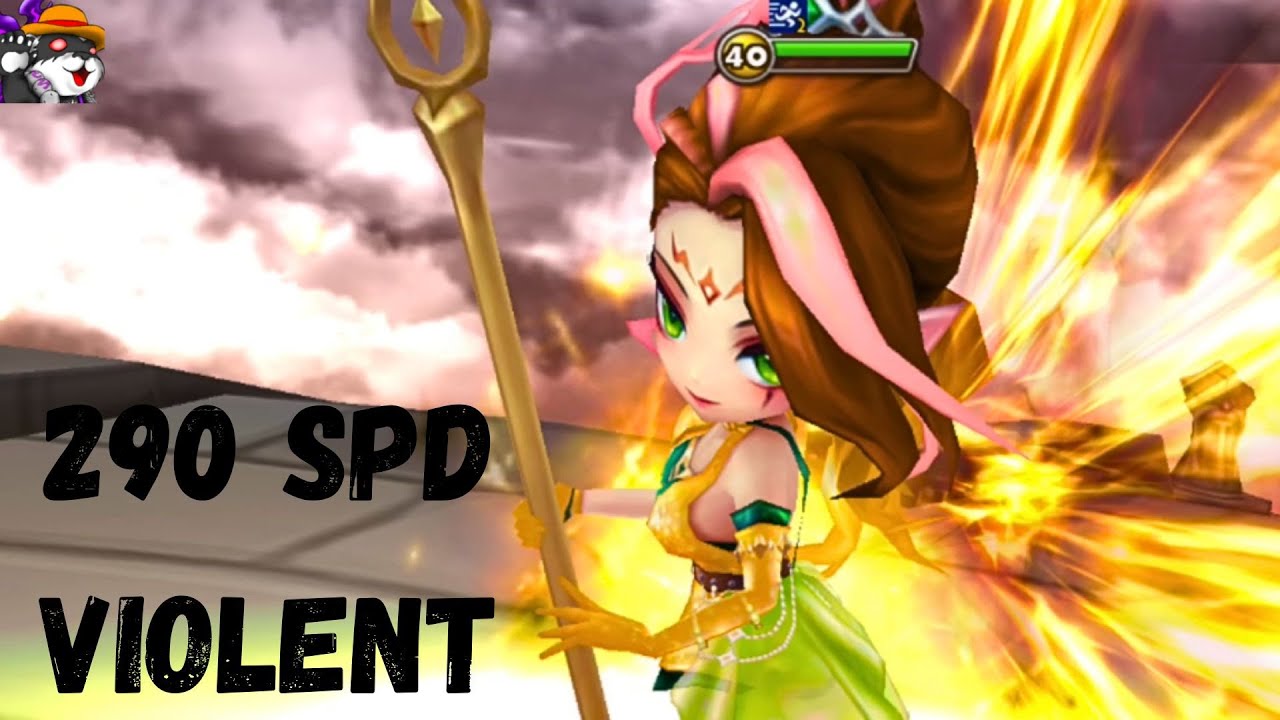 The Power Of Ethna (Wind Hell Lady) In RTA  Summoners War