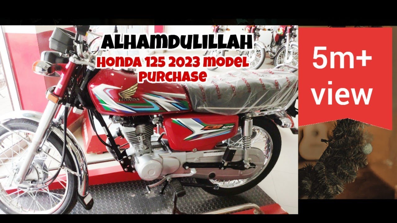 honda 125cc 2023 model Purchase Vlog #honda #honda2023