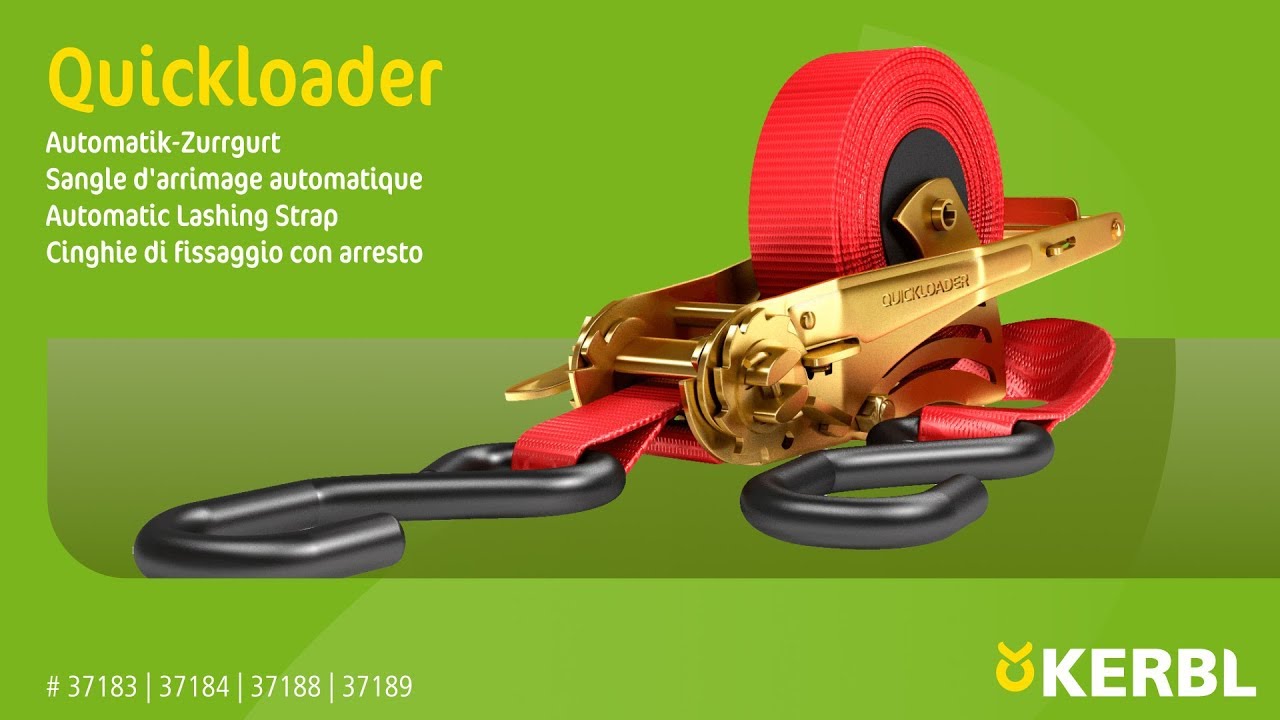 Quickloader, автоматические стяжные ремни (DE)