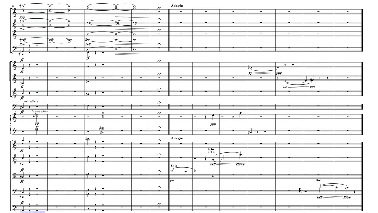 Serialist Study I - Analysis in description