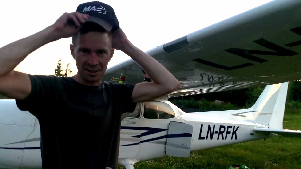 Ep7/9 Sky trip in Norway - The  Palm Coast of Norway| Touch & GO| Radio issues| Cessna172|VFR|Summer