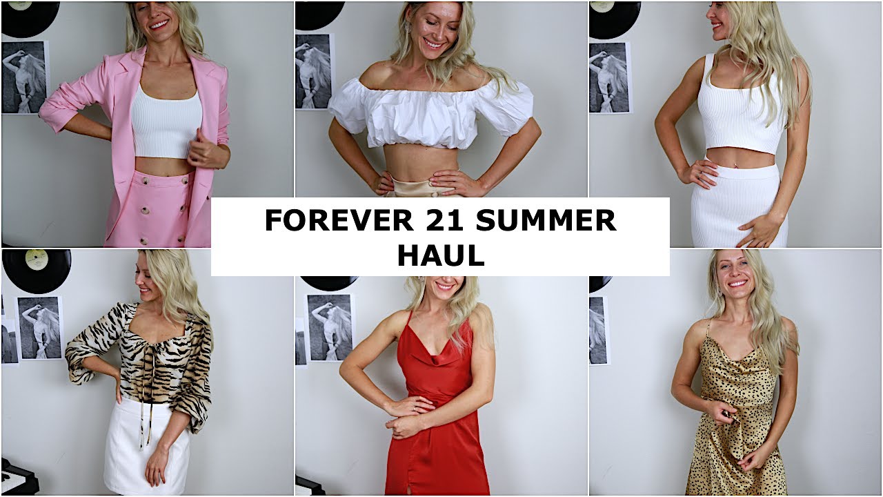 Forever 21 Summer Haul| Forever21 Unboxing and Try On Haul