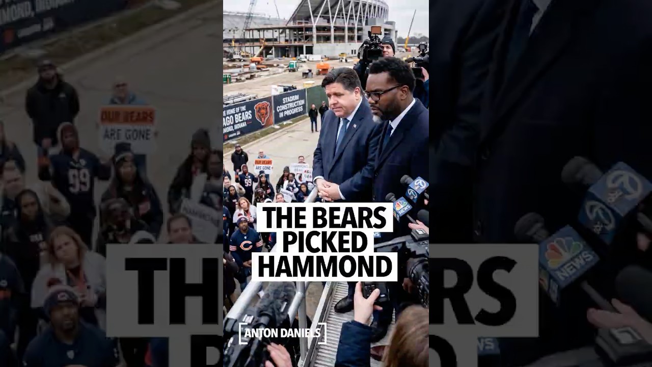 Chicago Bears официально выбрали Хаммонд, Индиана, для строительства нового стадиона: фанаты и мэ...