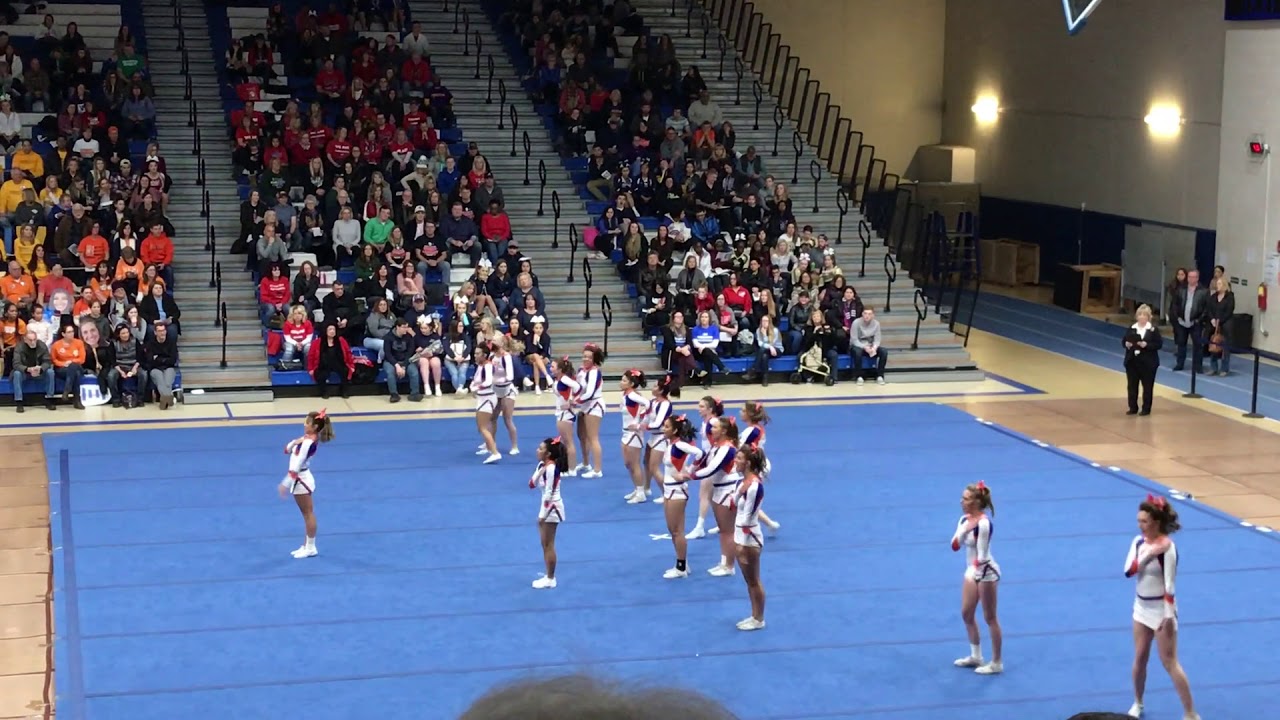 Hoffman Estates Varsity Cheer @ Lake Zurich 2018