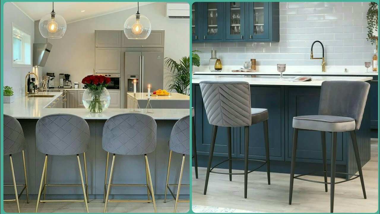 Best Counter & Bar Stools Design Ideas, Kitchen Island Ideas||Decor Tricks