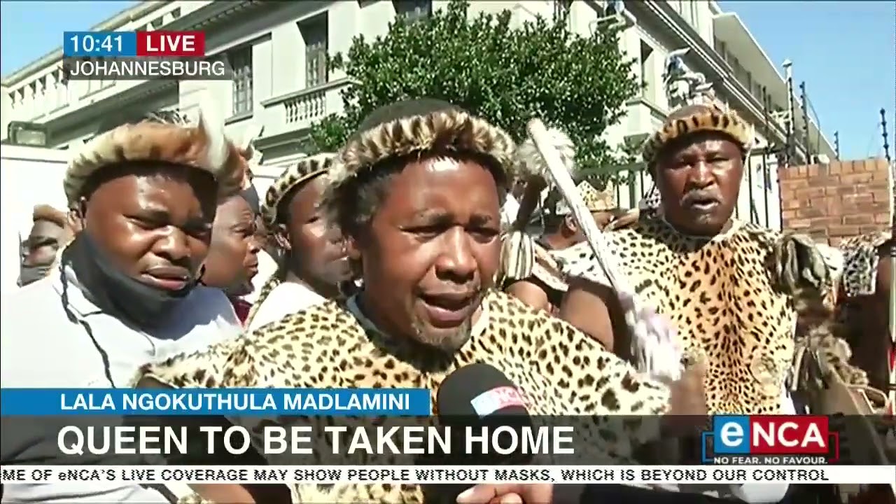 AmaZulu royal entourage accompanies queen to KZN