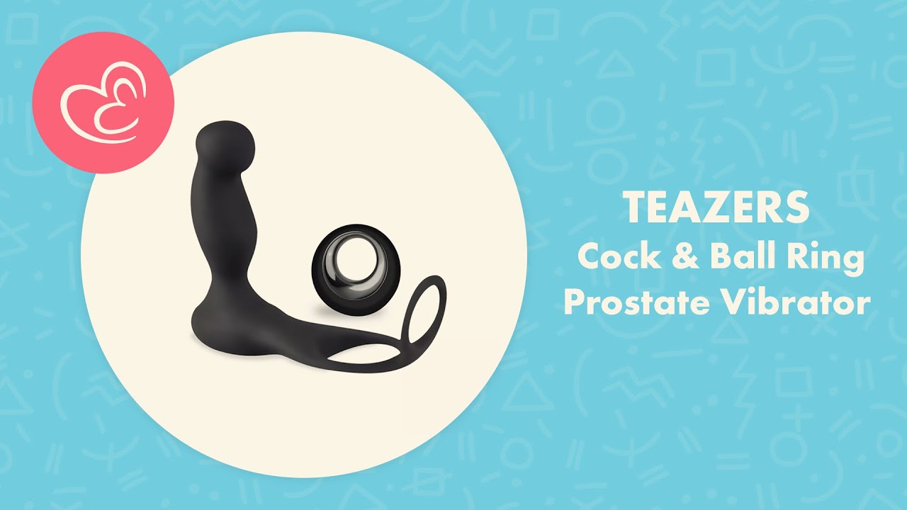 Teazers Cock & Ball Ring Prostate Vibrator Review | EasyToys