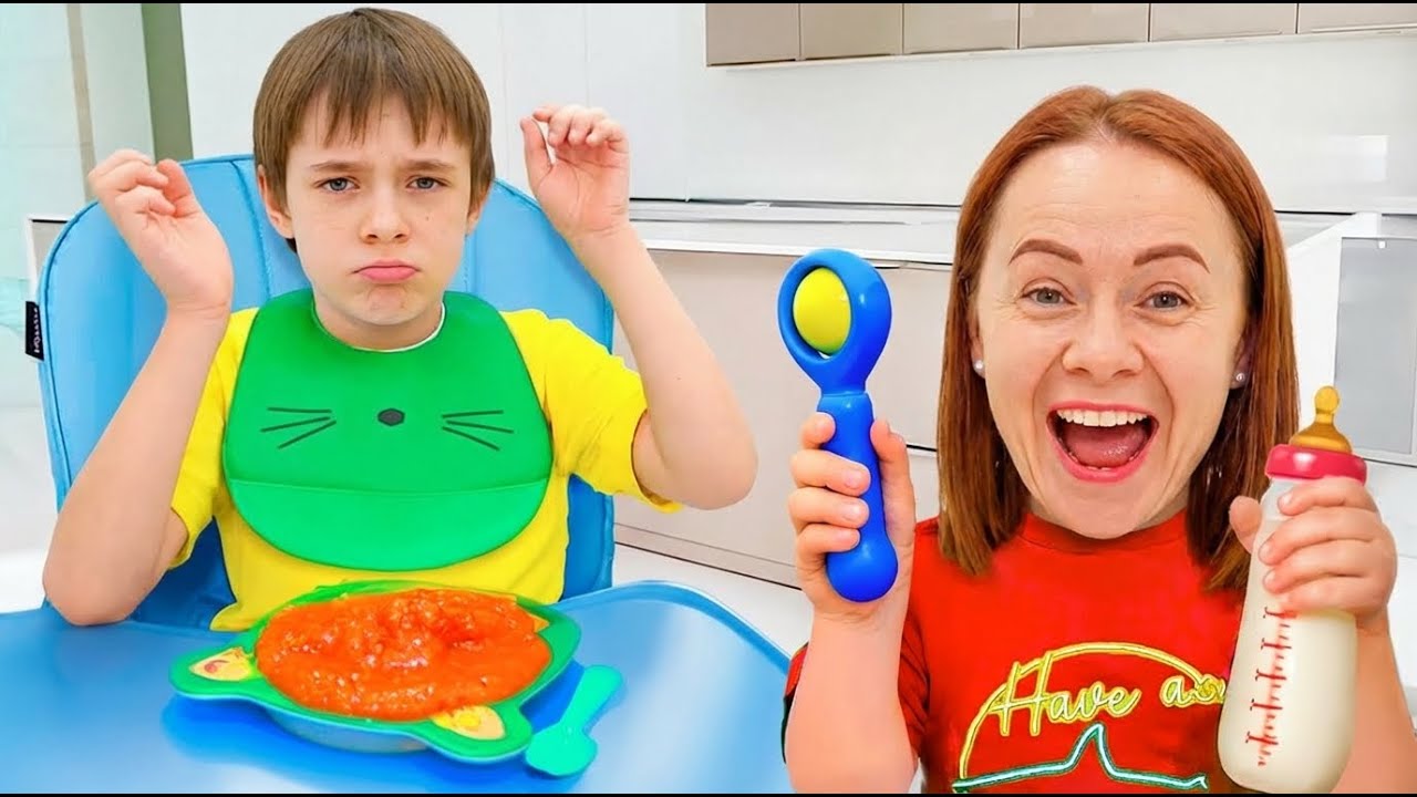 I Spent 24 Hours as a BABY! 👶🍼 | Funny Baby Challenge & Kids Videos | Bogdan Show