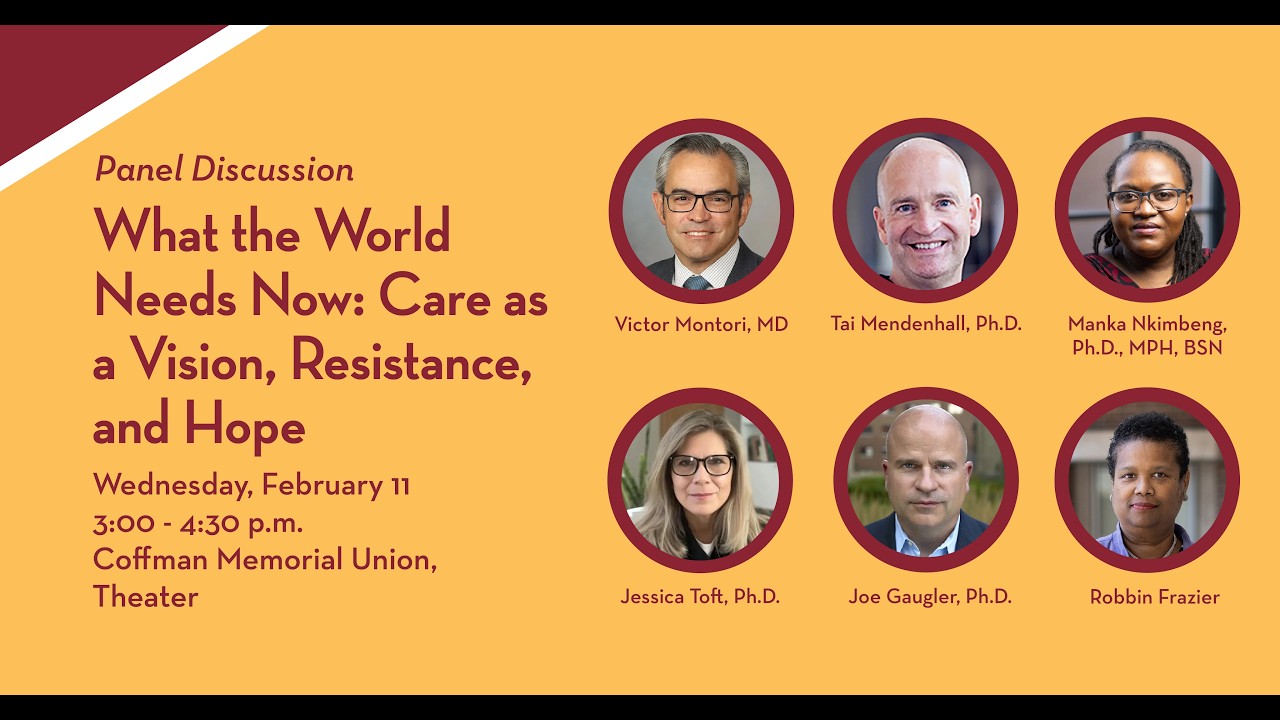David J. Fine Panel Discussion - What the World Needs Now: Care as a Vision, Resistance, and Hope