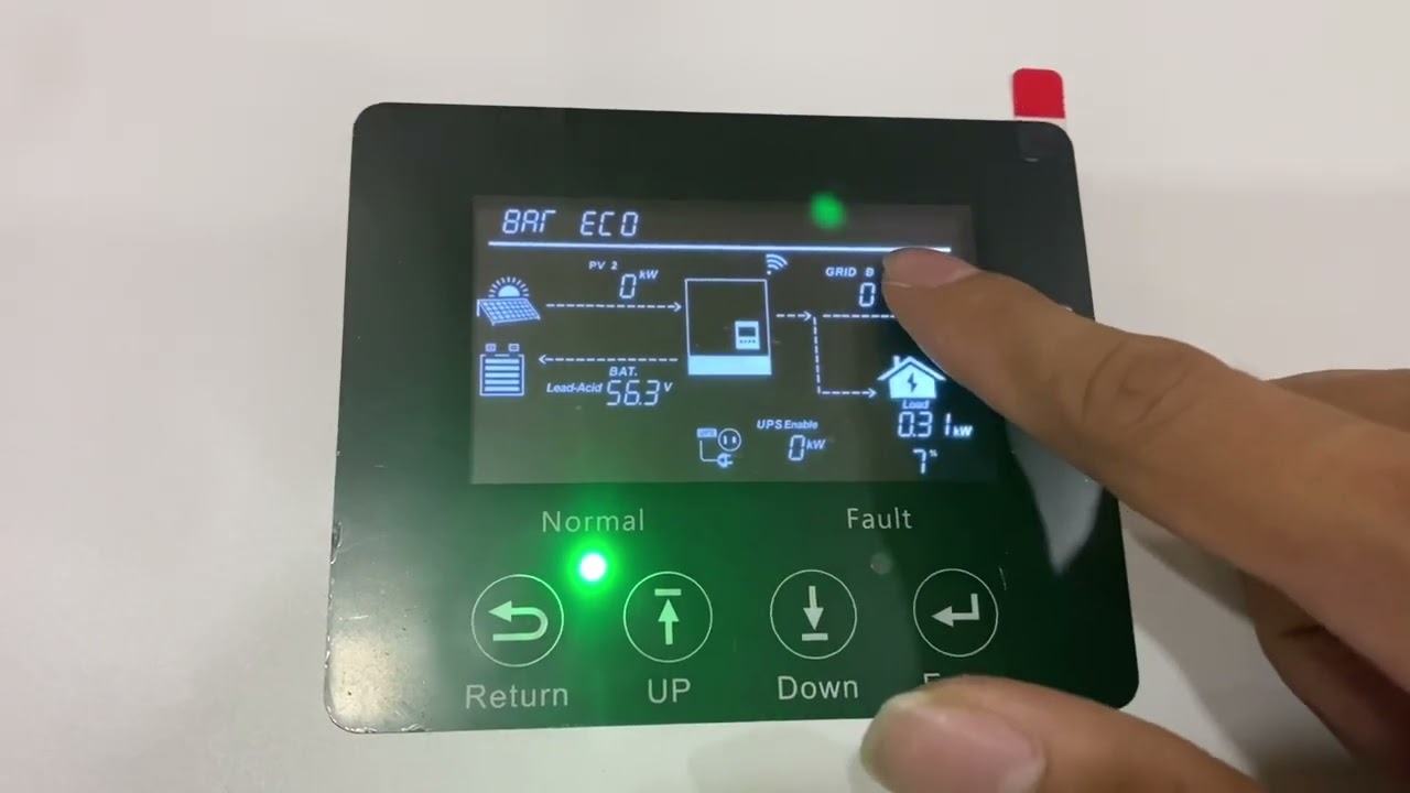 HƯỚNG DẪN CĂN CHỈNH CT VÀ MỘT SỐ TÍNH NĂNG TRÊN FIRMWARE MỚI NHẤT CỦA HYBRID LUXPOWER SNA 5000WPV