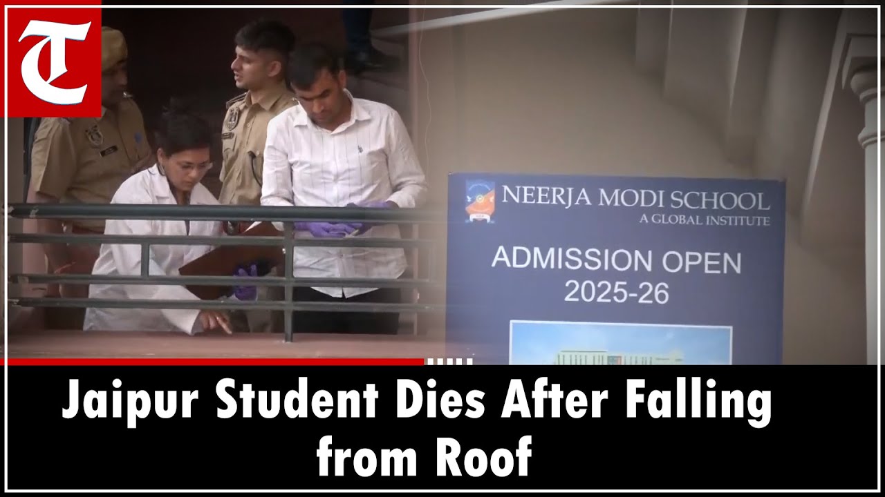 Jaipur: 6th Grade Student Dies Falling from Neerja Modi School Roof, Police Investigate