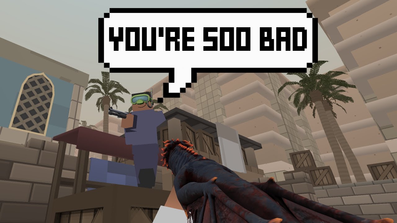 Trash Talker GETS NUKED ON in Krunker