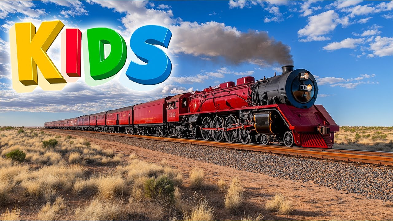 Epic Trains for Kids!! Choo Choo Train Adventures, Freight Train, High Speed Train