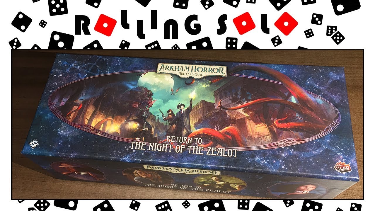 Arkham Horror: The Card Game | Return to the Night of the Zealot  | Unboxing
