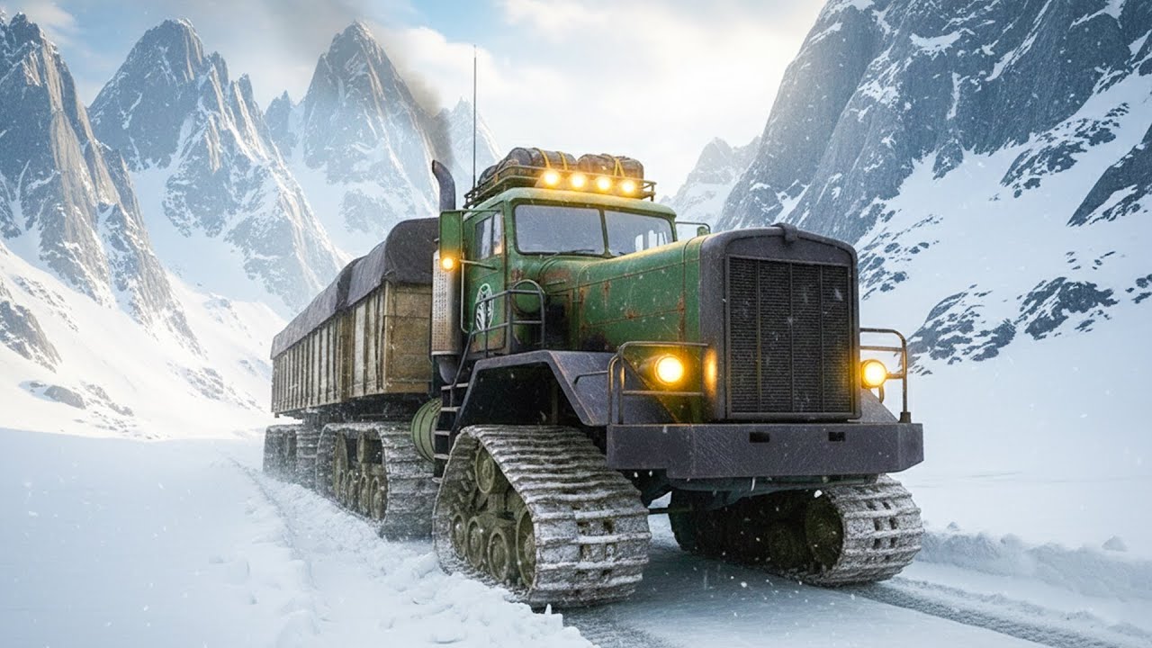 The Biggest Classic Off Road Snowcats That You Won't Believe Exist!