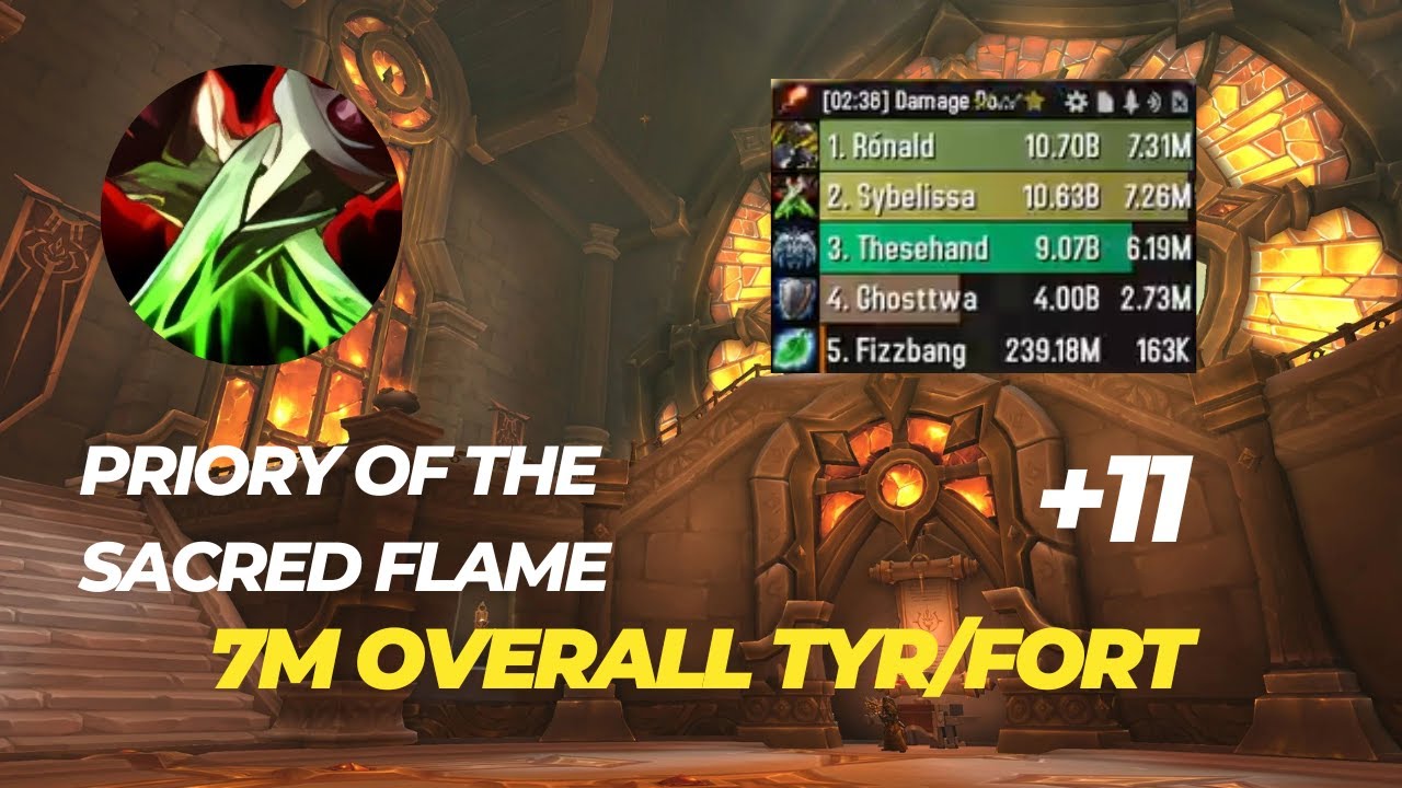 +11 Priory of the sacred flame Assassination rogue POV 7M overall TWW 11.2.0 season 3