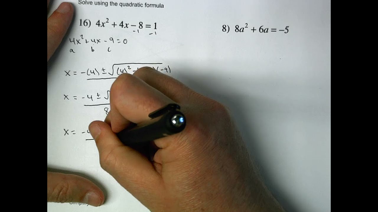 Unit 6 Practice Test Answers
