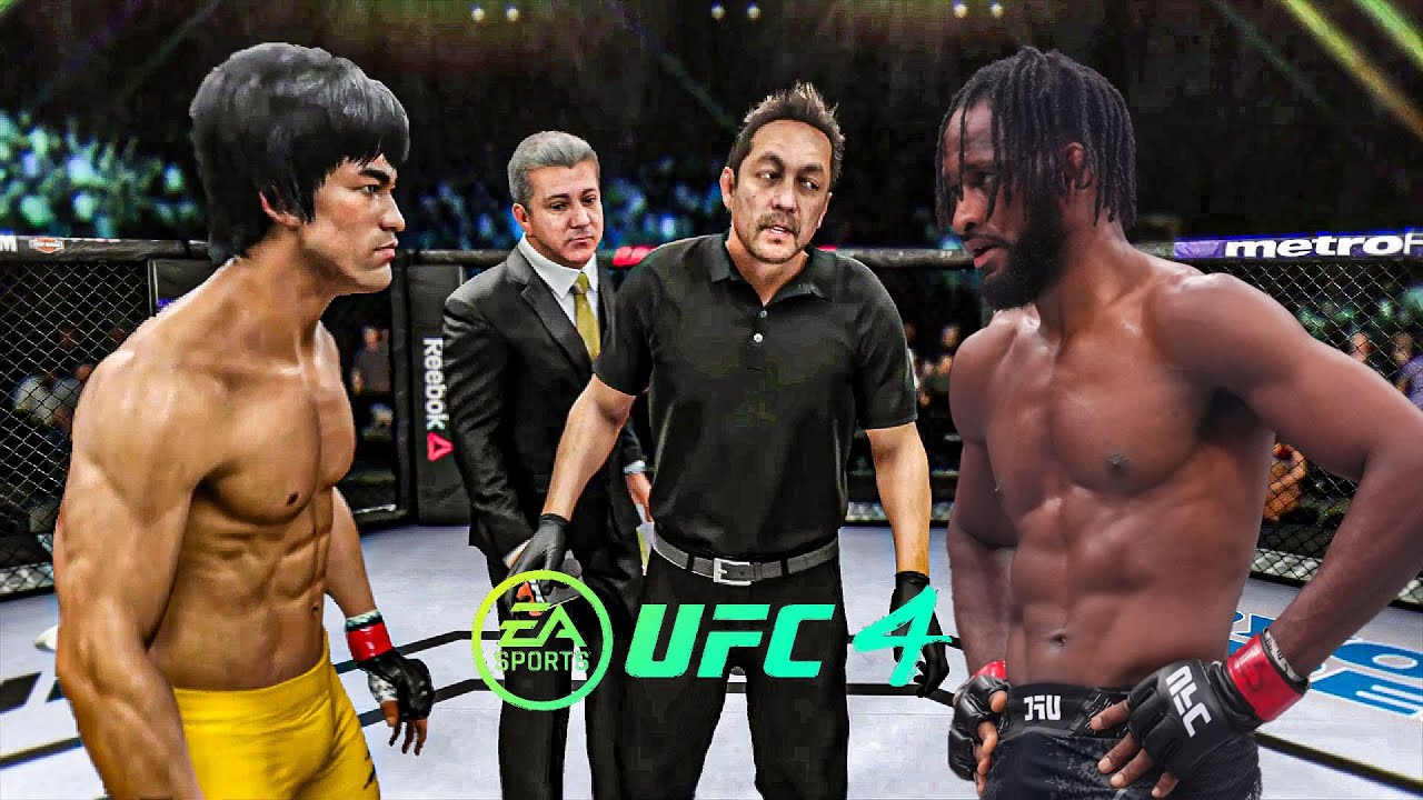 Брюс Ли против Нила Магни EA Sports UFC 4 Бойцовский клуб Брюса Ли 🔥🐲