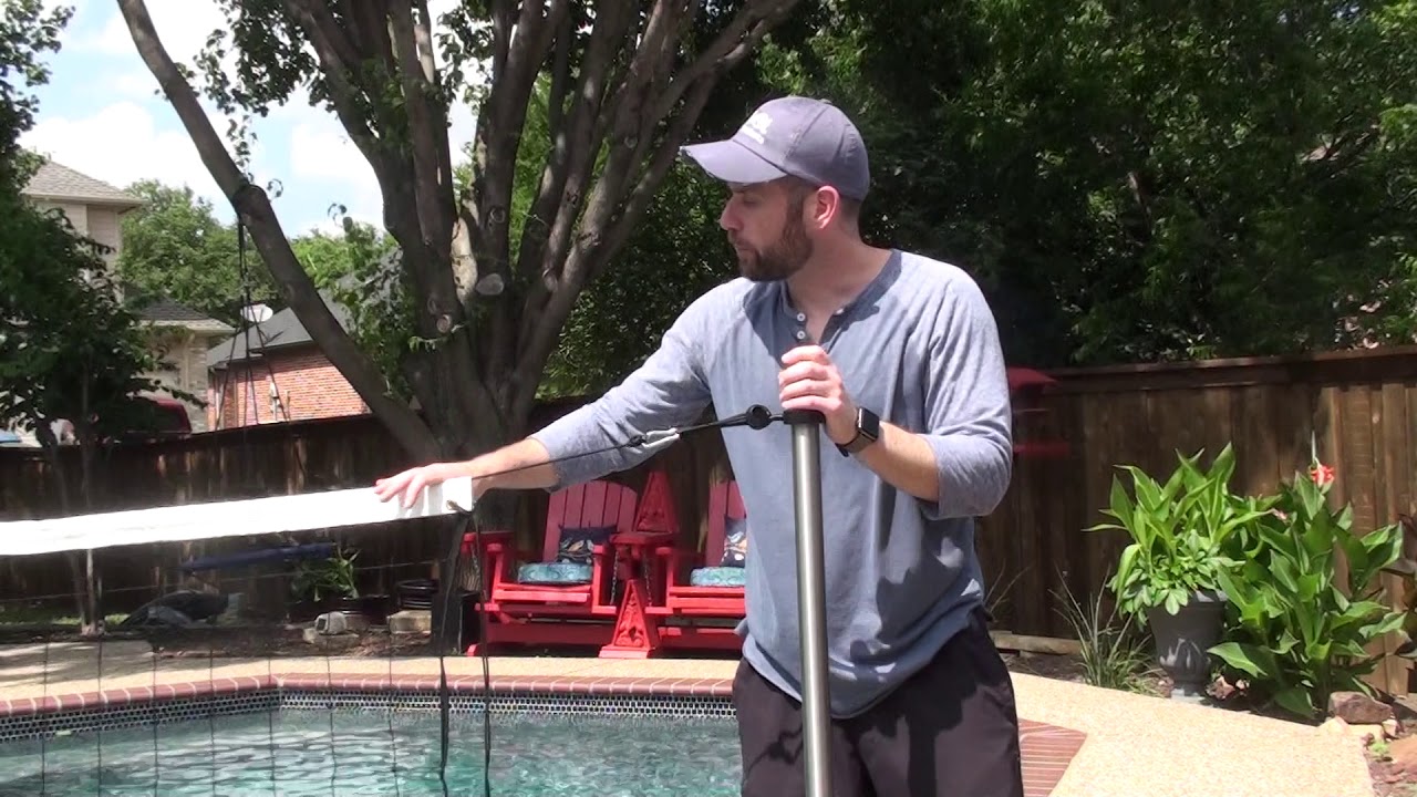 How to install the CoolPool Volleyball System #2