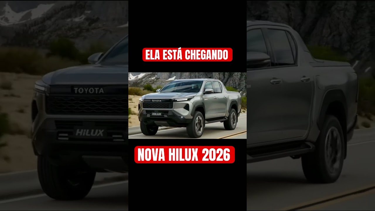 HILUX 2026 - NOVA #hilux2026 #novahilux #toyota #hilux2027