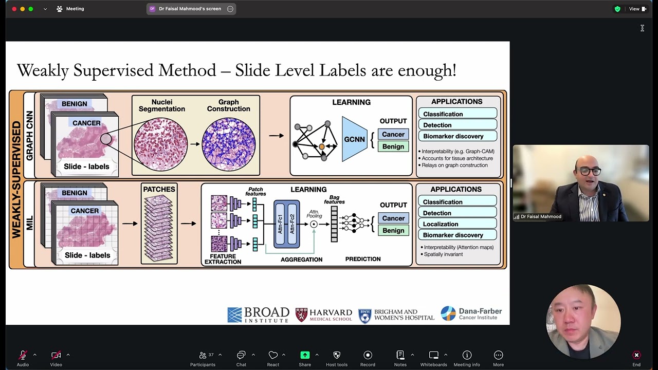 AI4H #14, Faisal Mahmood, Multimodal Generative and Agentic AI for Pathology