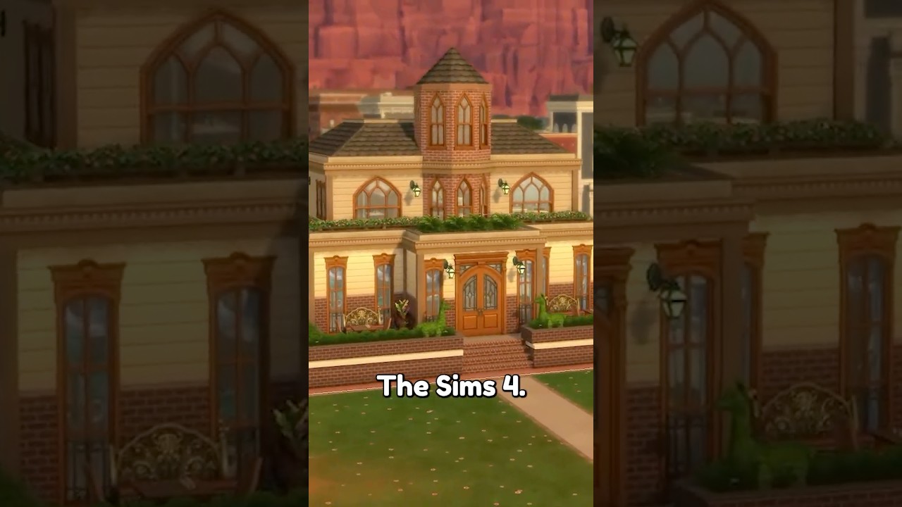 I renovated the Strangerville Library! 👽 #TheSims4 #Sims4 #ShowUsYourBuilds