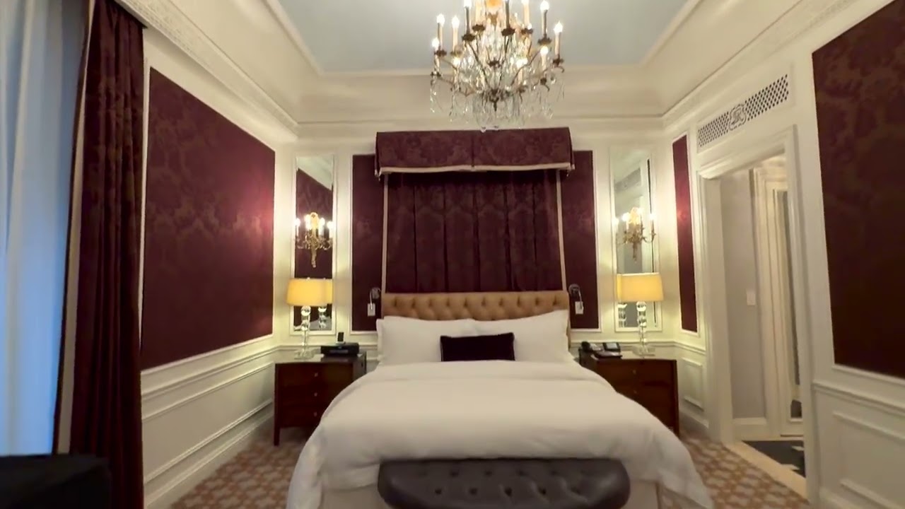 Deluxe Executive Suite room tour at the St. Regis New York City