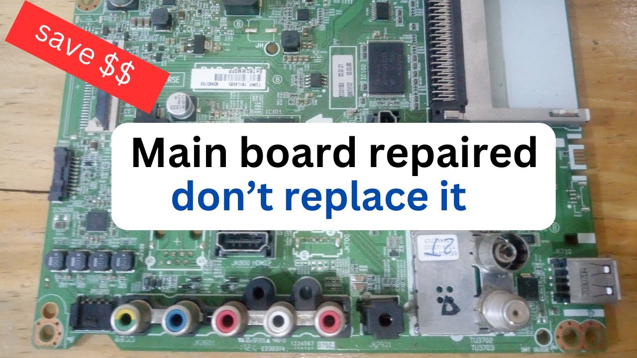 HOW TO REPAIR LG TV NOT SWITCHING ON FROM STANDBY