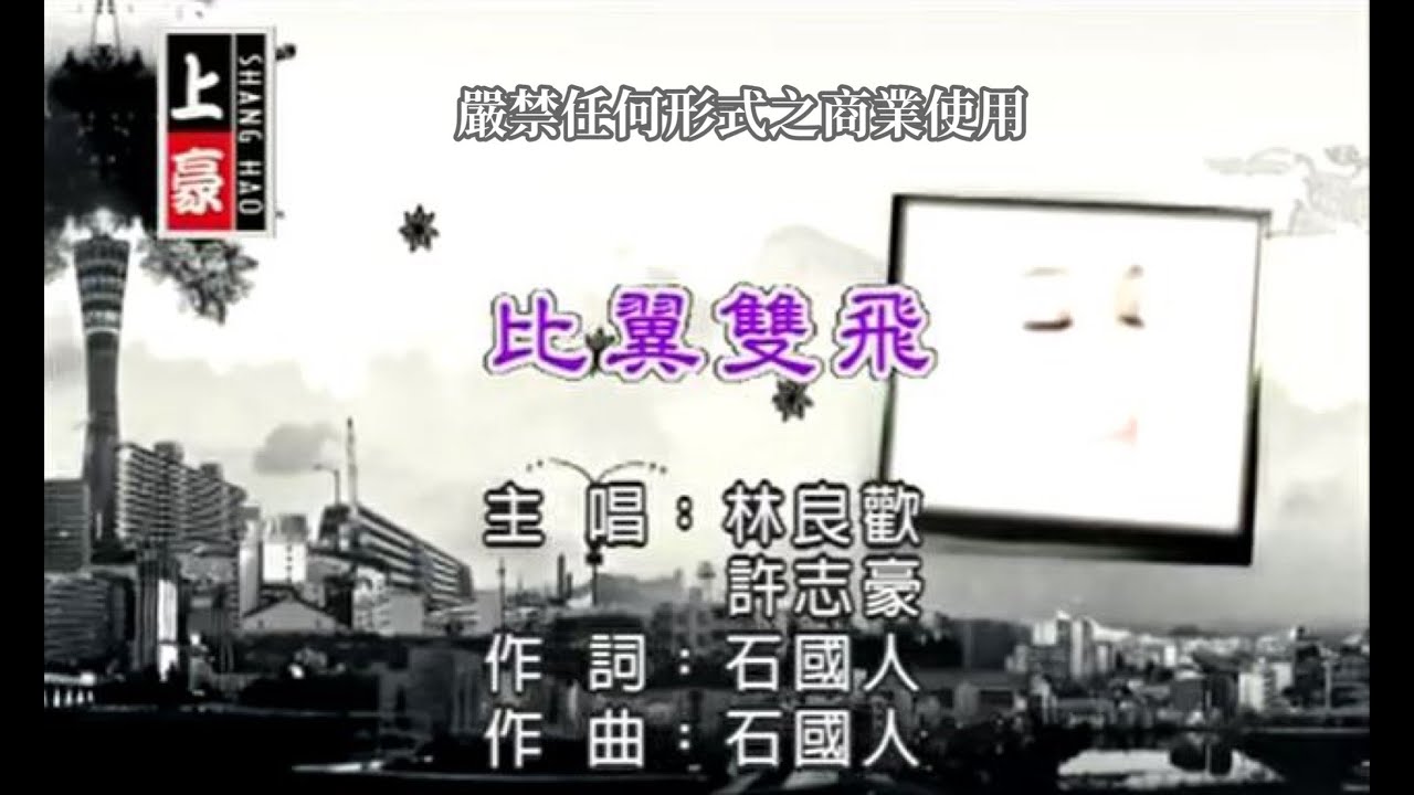 林良歡vs許志豪-比翼雙飛(官方KTV版)