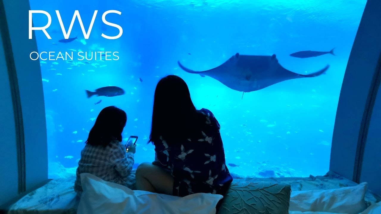 $2k one night | ocean suites resorts world sentosa singapore #sentosa #oceansuite #equariusroom
