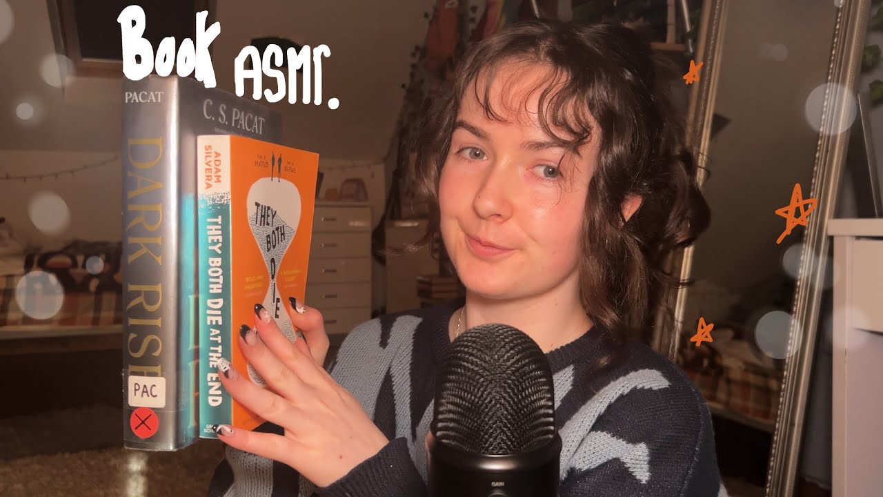 ASMR || Book Tapping and Scratching (fast & aggressive)