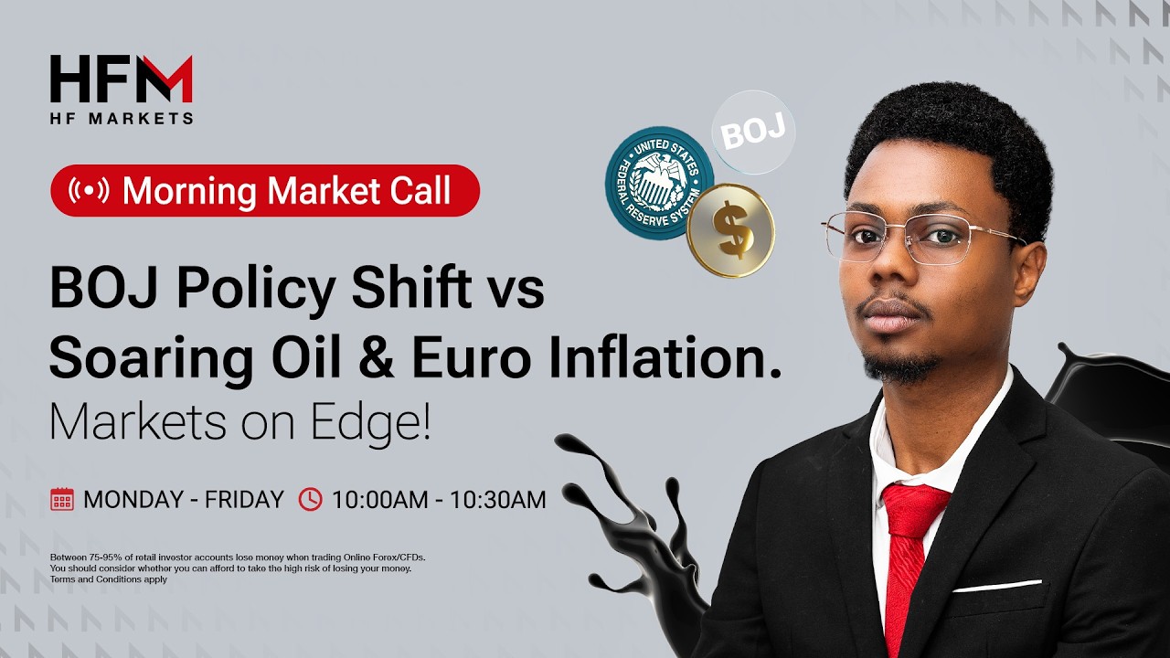Ueda’s Signal? BOJ Policy Shift vs Soaring Oil & Euro Inflation Explained