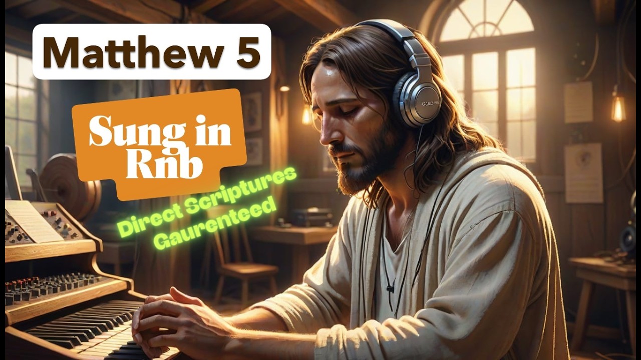 Matthew Chapter 5 Sung in RnB - Hear the words of Jesus word for word through song - Jesus Sermon