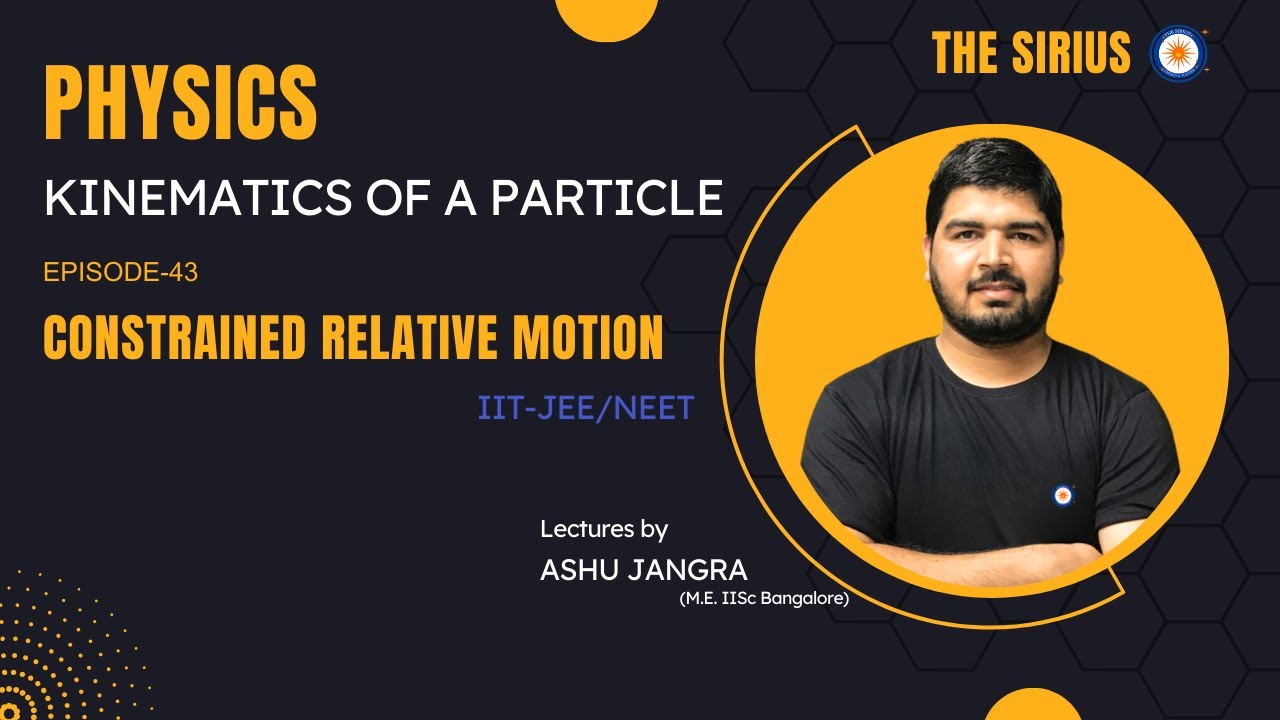 Episode-43 (Constrained on Relative Motion)