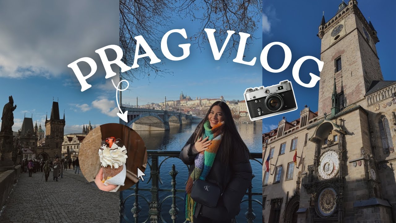 Prag’da 48 Saat🇨🇿 | Charles Köprüsü, Eski Şehir & Vltava