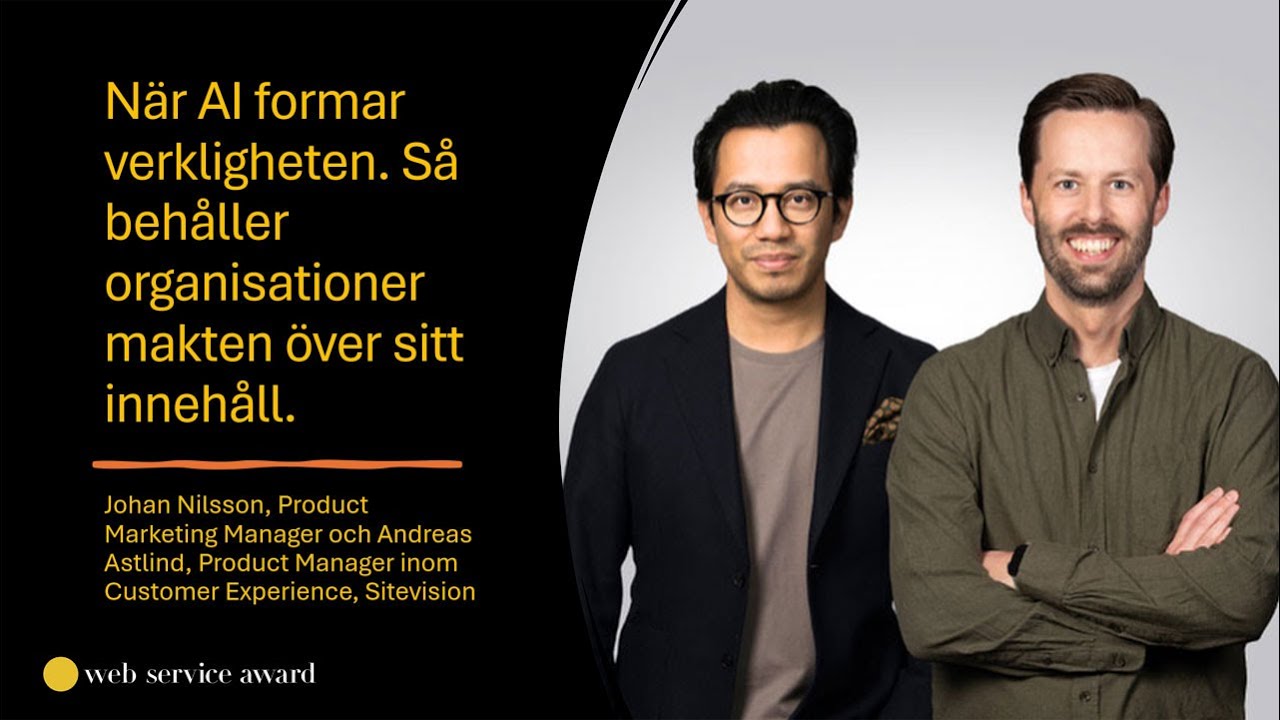 När AI formar verkligheten. [WSA-dagen 2026]