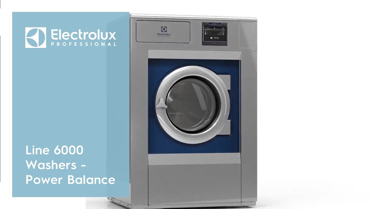 Line 6000 Washers - Power Balance | Electrolux Professional