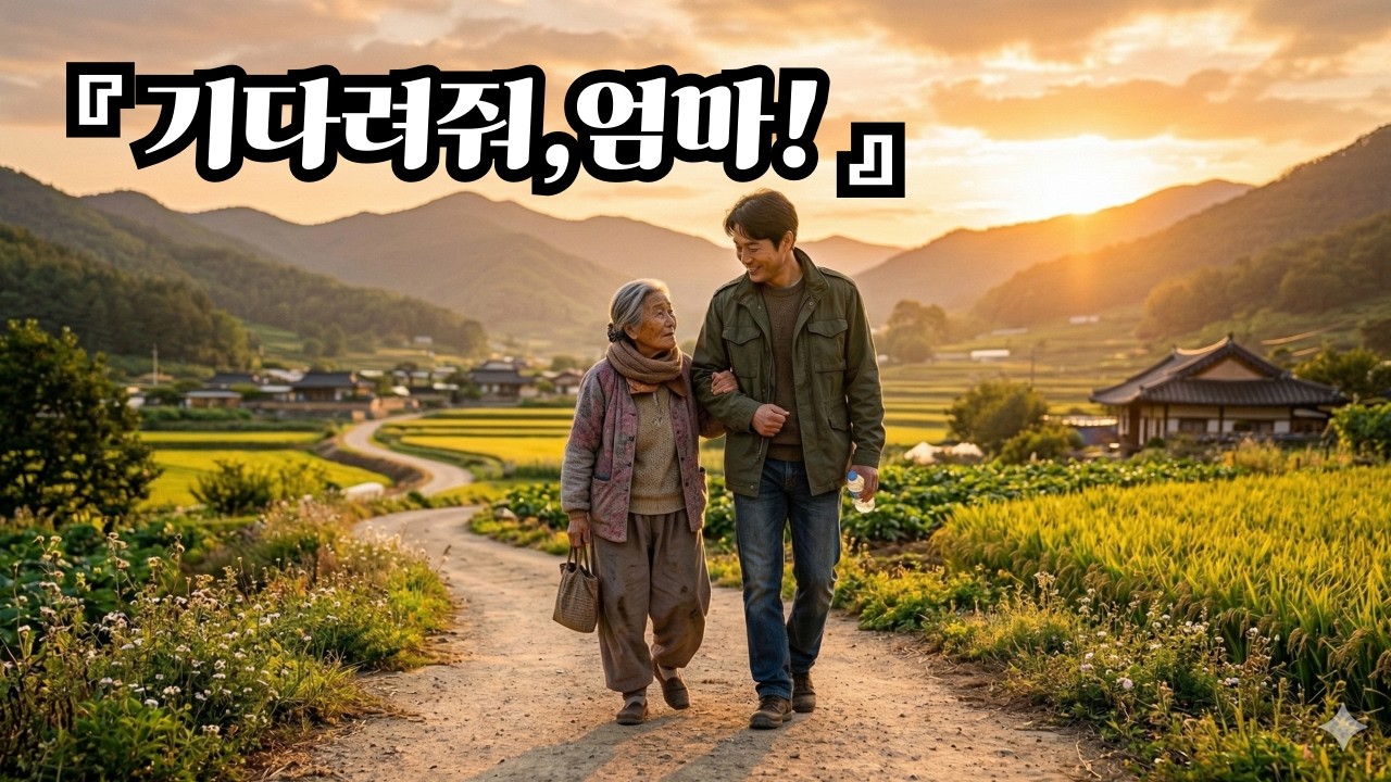 부모님께 꼭 들려드리고 싶은 감성 트로트 “엄마 조금만 더 기다려”
