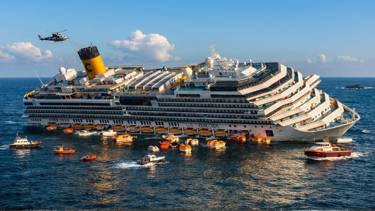Costa Concordia - World’s Largest Cruise Ship Recovered After 14 Years — Restored & Returned to Sea