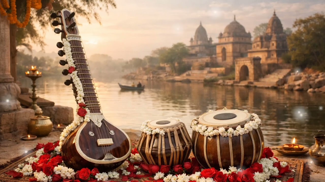 The BEST Sitar and Tabla Music For MENTAL HEALTH 🧘🏻 SLEEP 😴  RELAXING 😇 and Focus 🤓